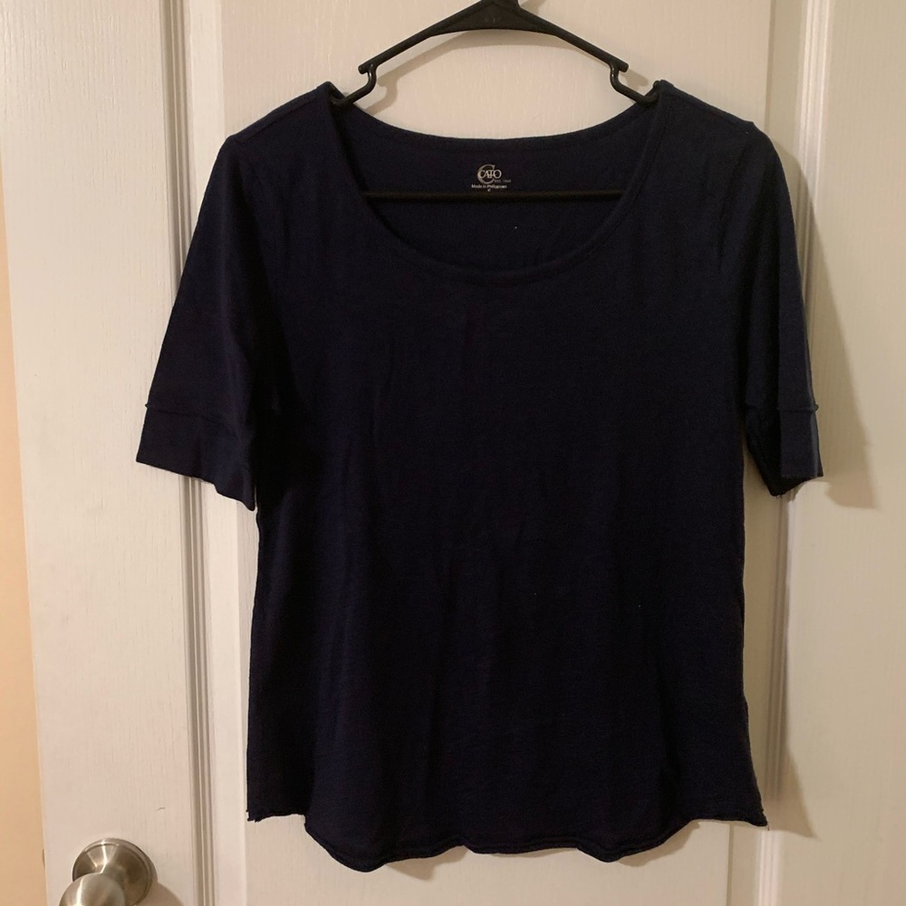 Navy blue Cato everyday essential top